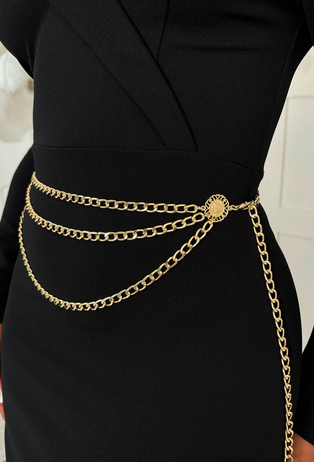 Chained Up Gold Chain Belt - Image 2