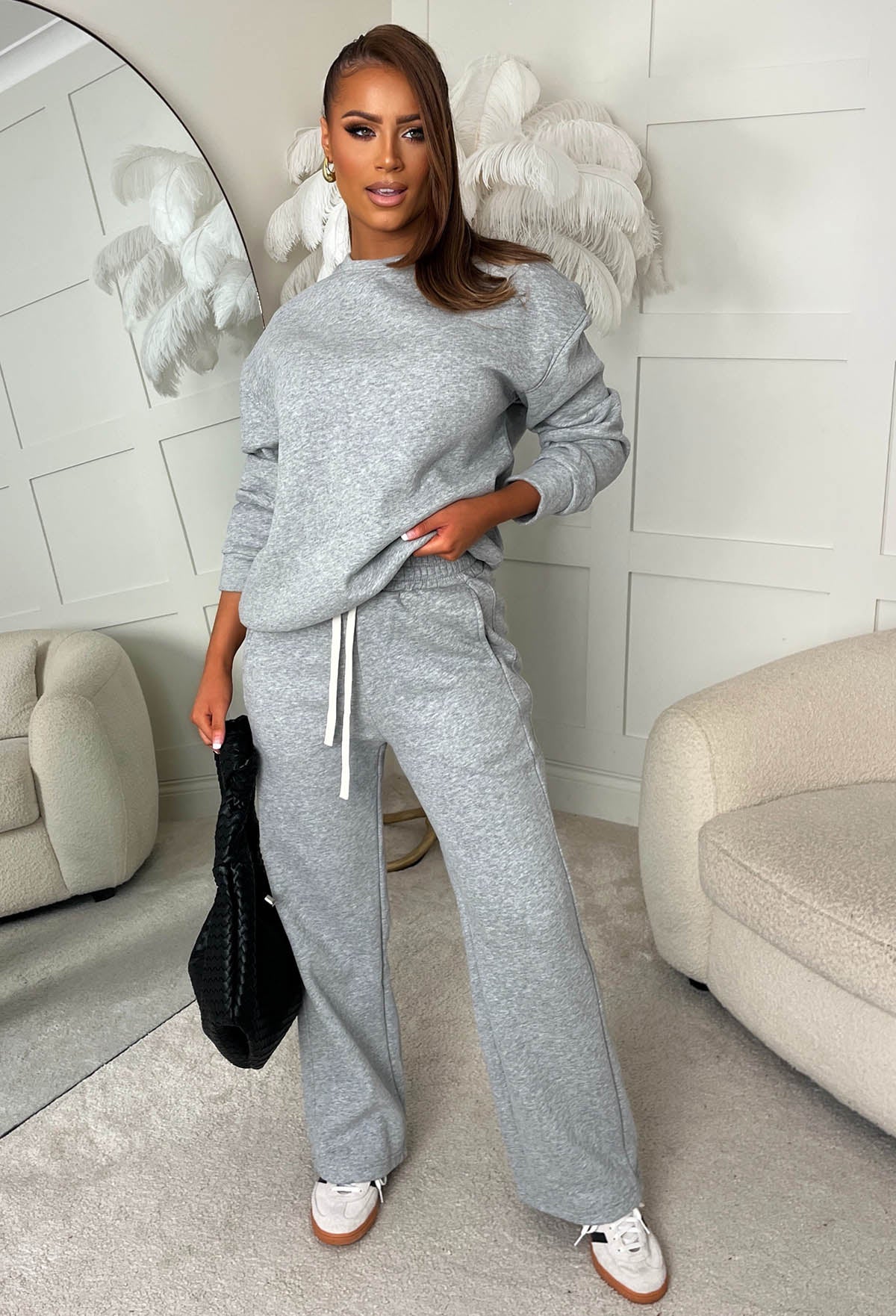Chill Mode Grey Loungewear Co-Ord Set - Image 3