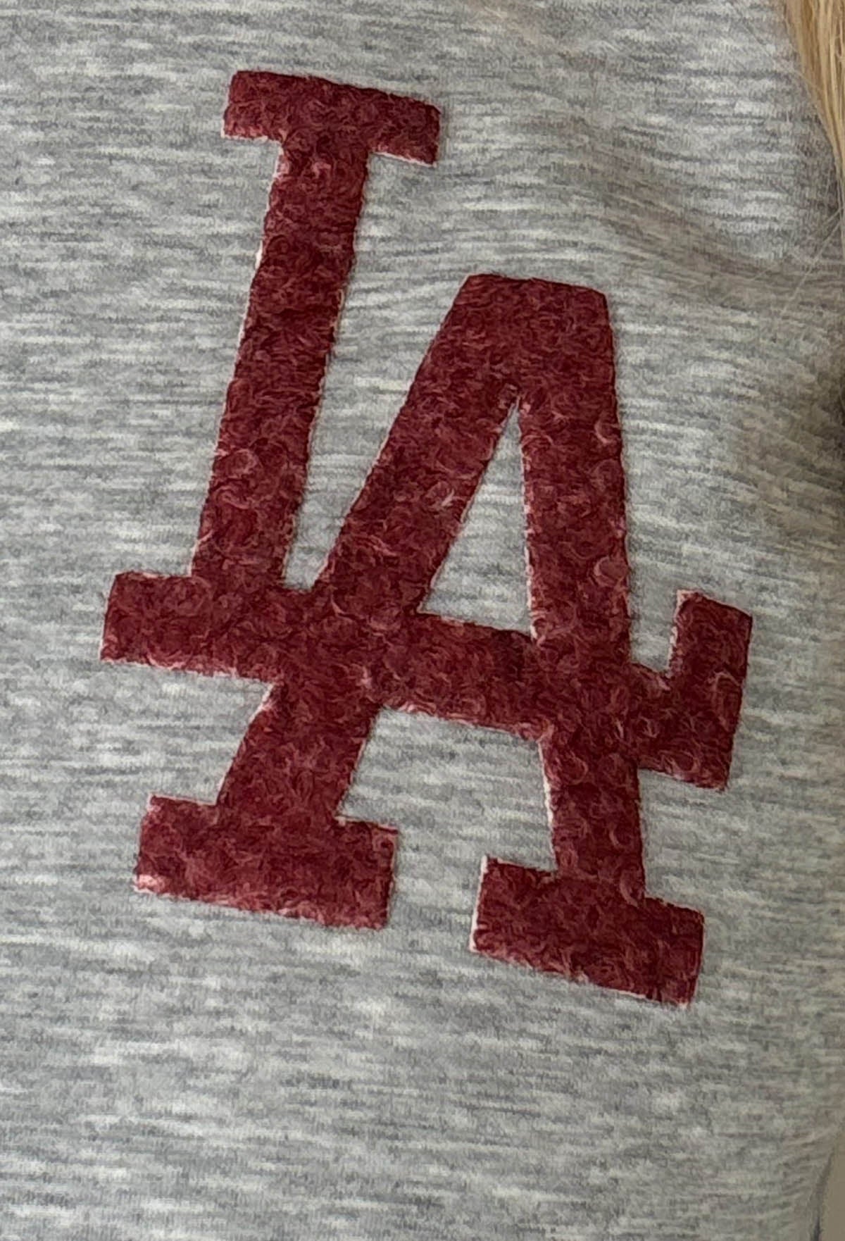 City Comforts Grey LA Sweatshirt - Image 8