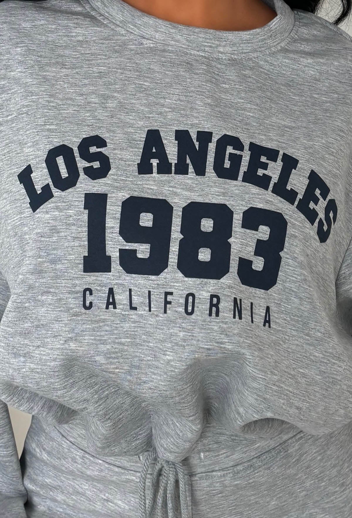 Easy Does It Grey Los Angeles Lounge Co-Ord Set - Image 5