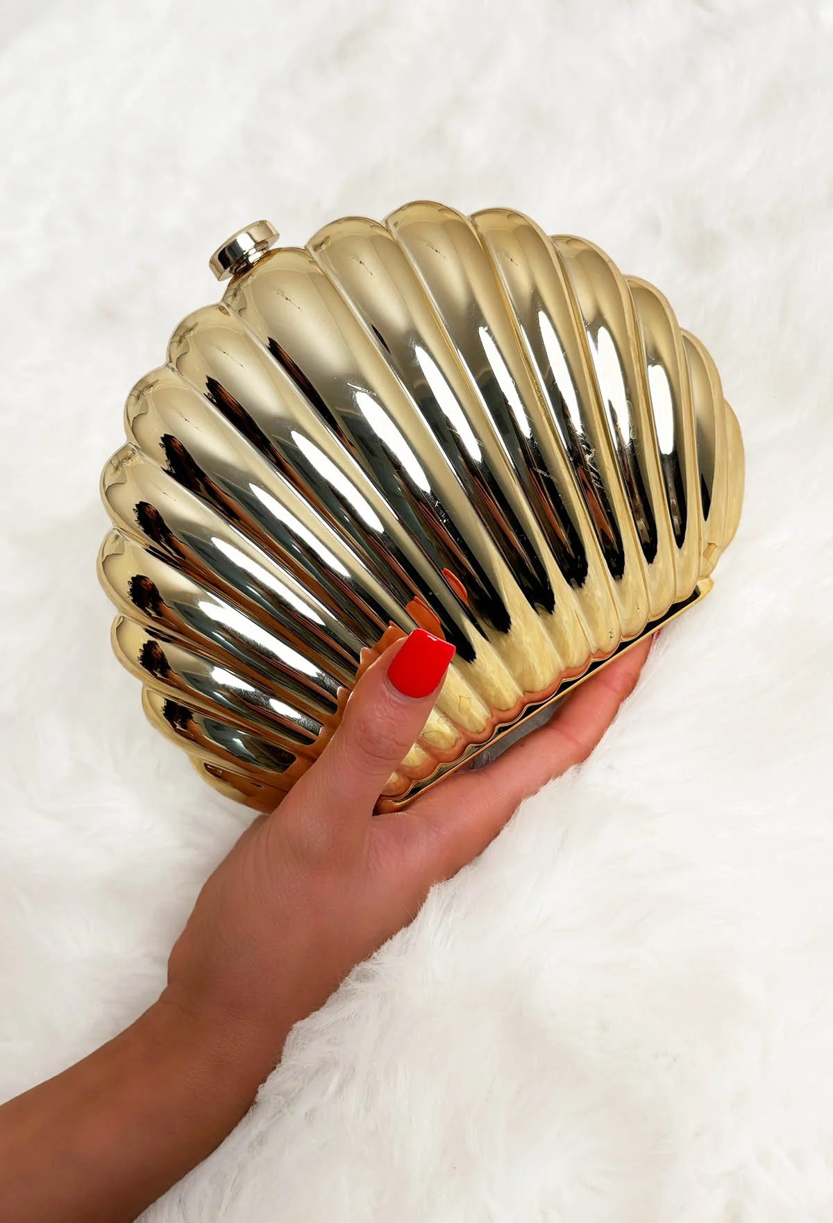 Glowing Sands Gold Hard Shell Bag