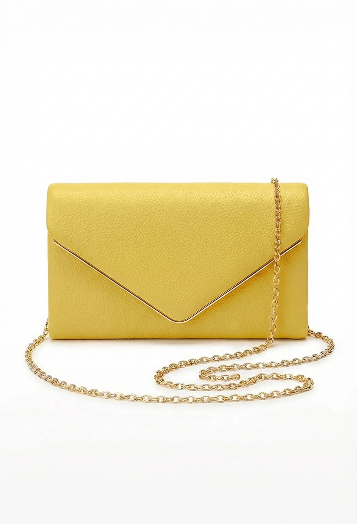 Hampstead Lemon Clutch Bag