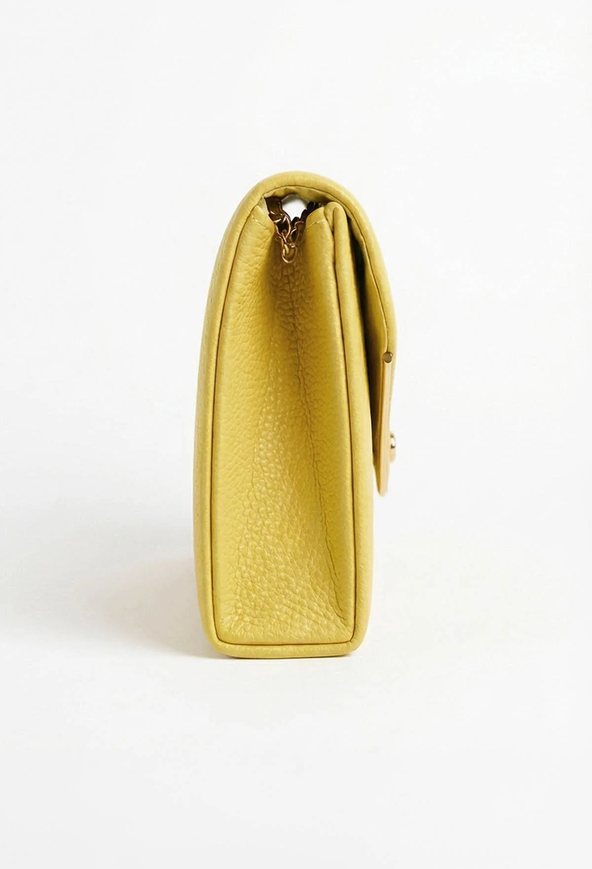 Hampstead Lemon Clutch Bag - Image 4