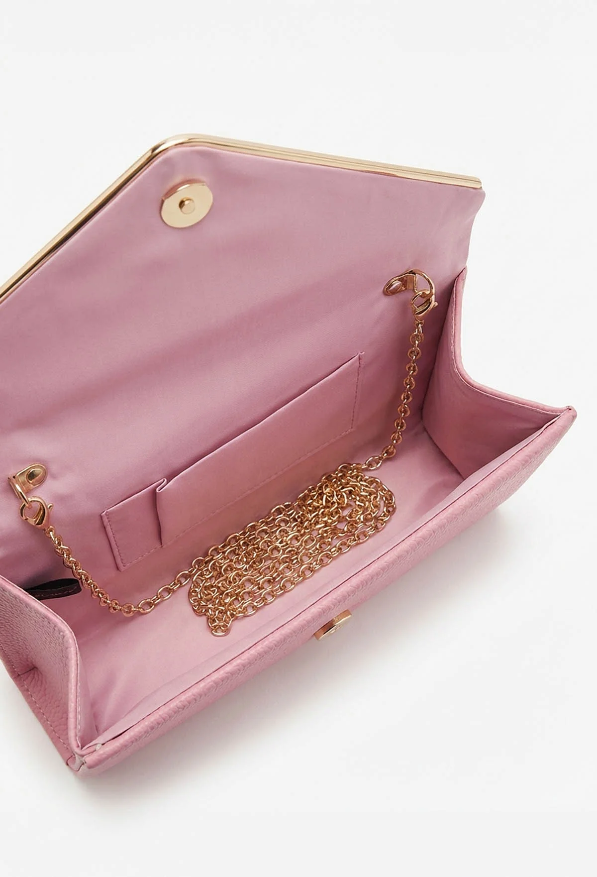 Hampstead Light Pink Clutch Bag - Image 3