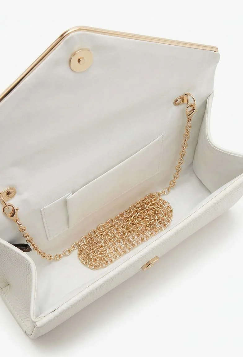 Hampstead White Clutch Bag - Image 2