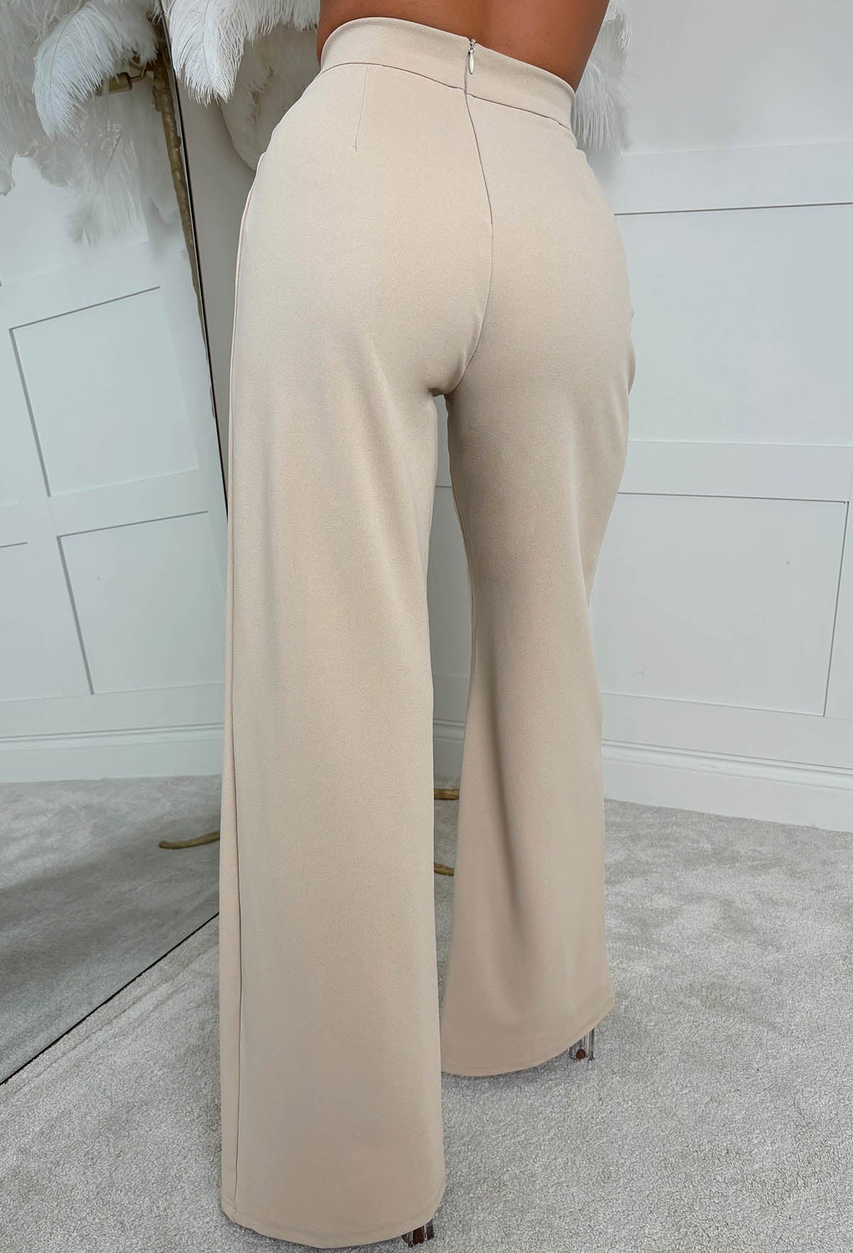 I See Fire Stone High Waisted Wide Leg Trousers - Image 4