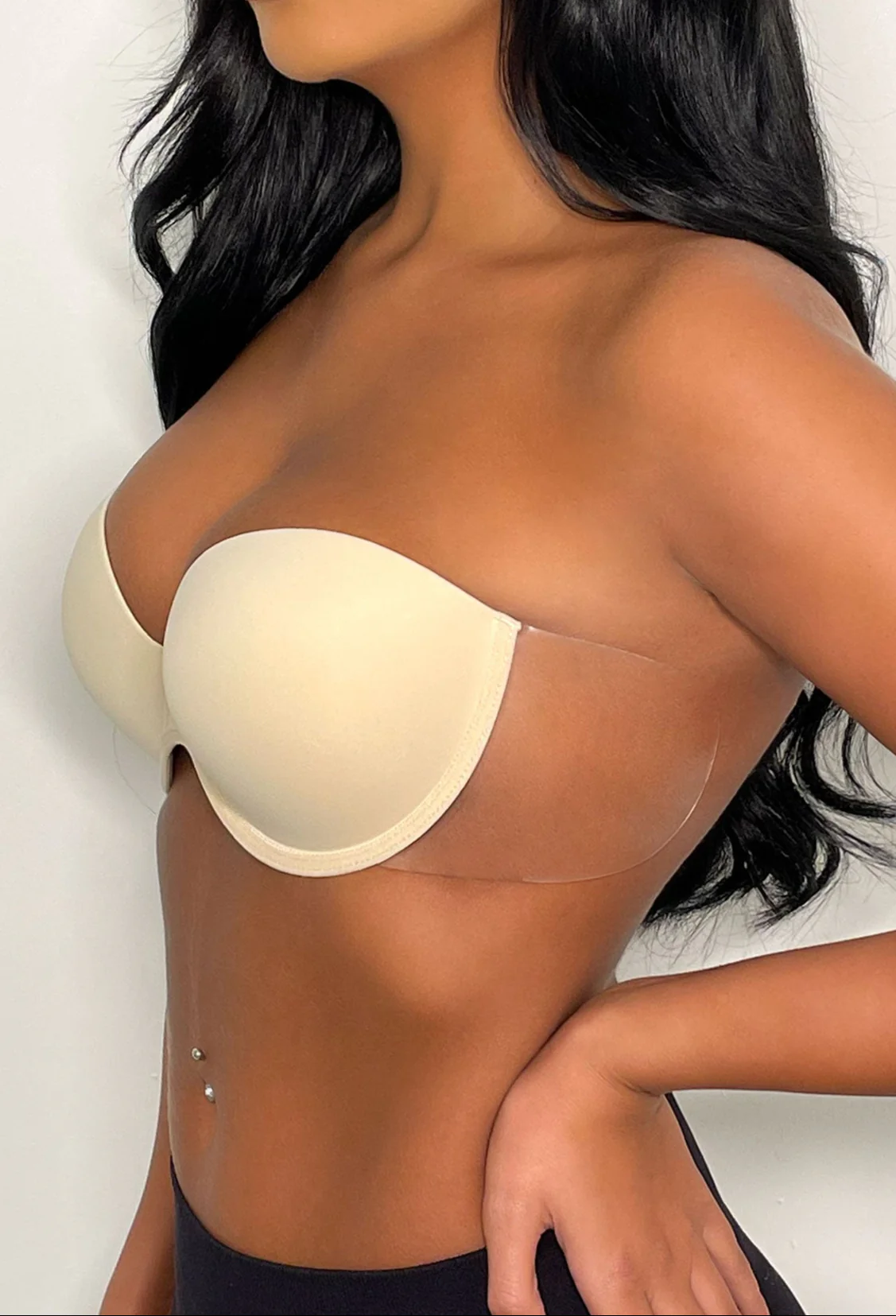 Limitless Beige Stick On Bra - Image 2