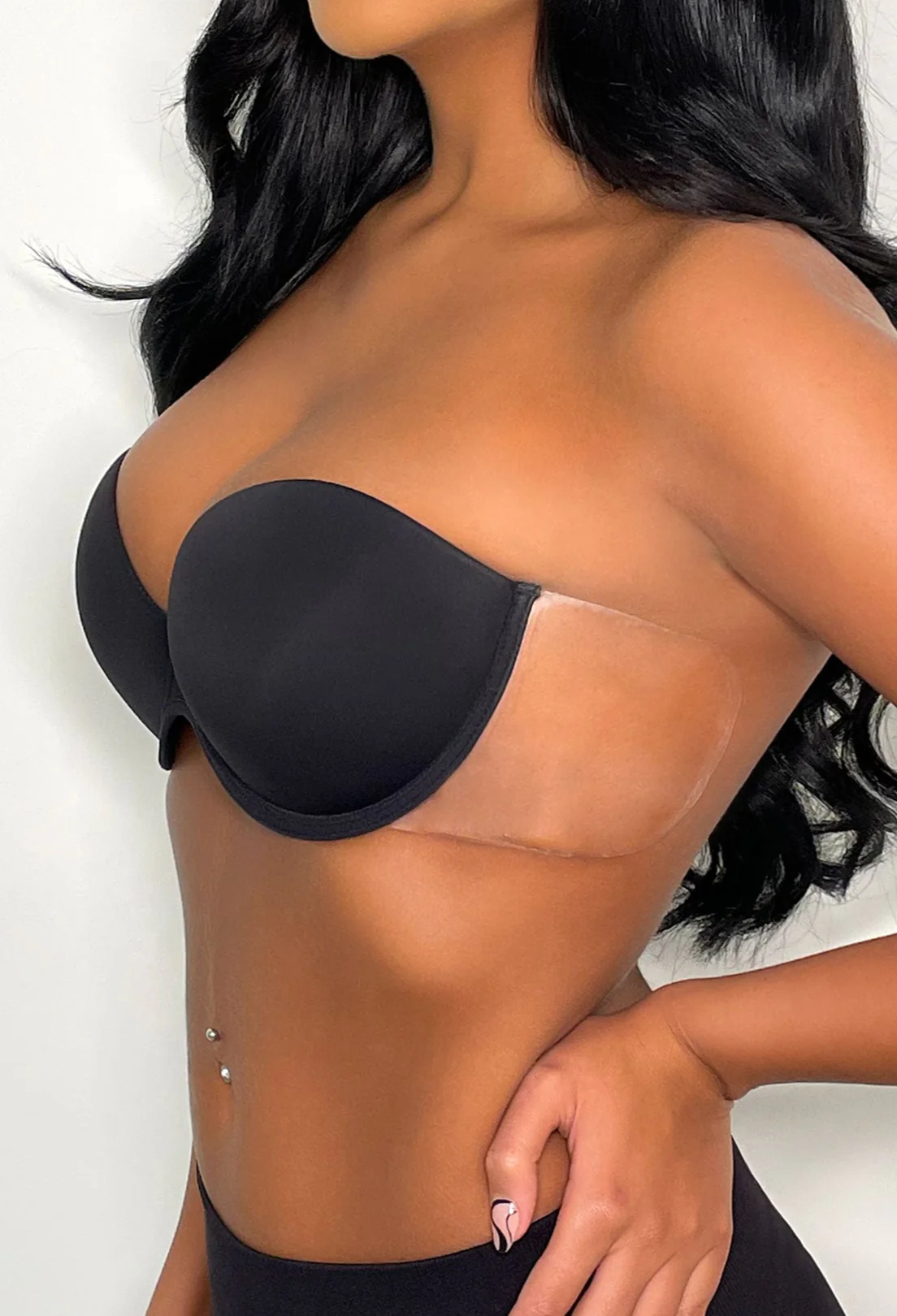 Limitless Black Stick On Bra - Image 2