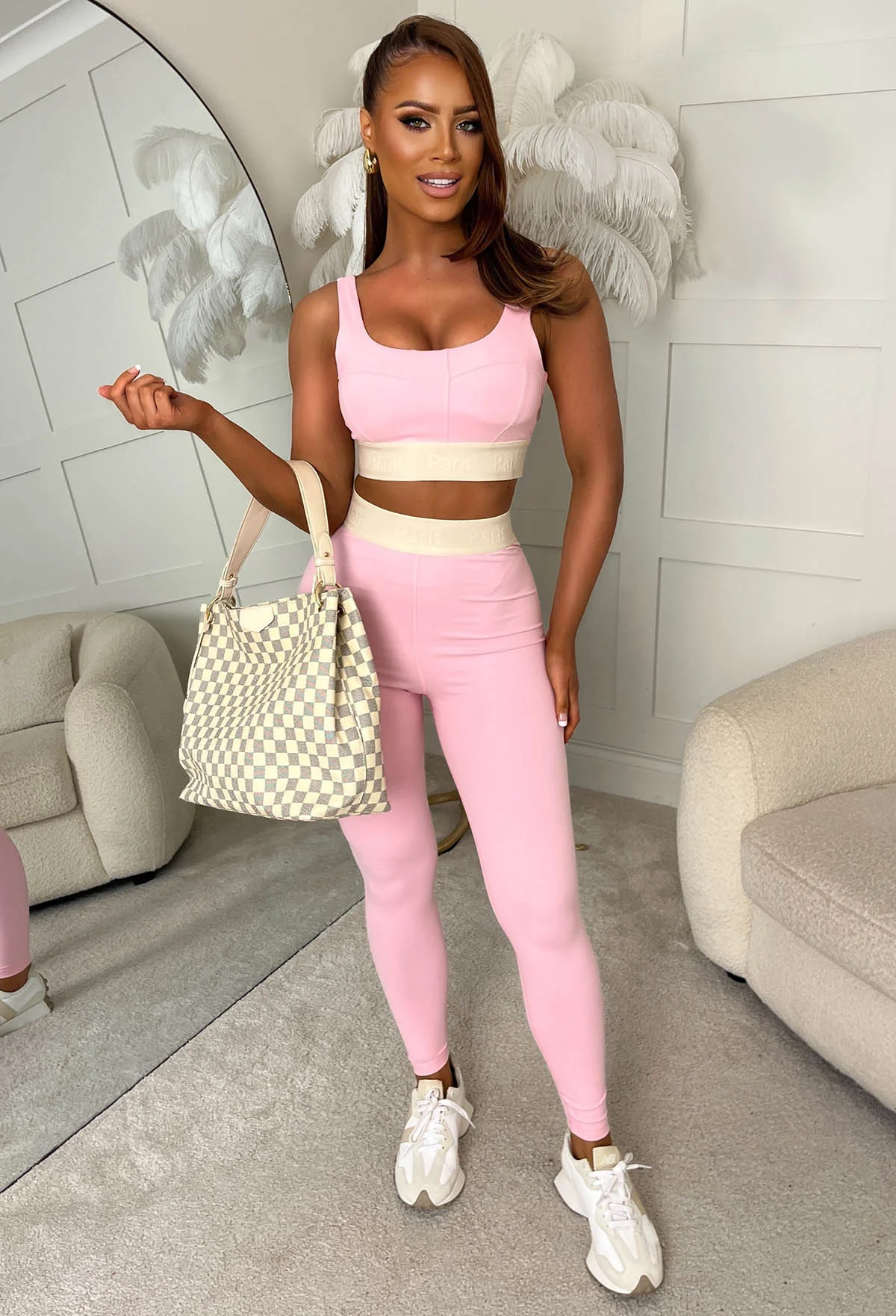 On Track Pink Athleisure Set - Image 4