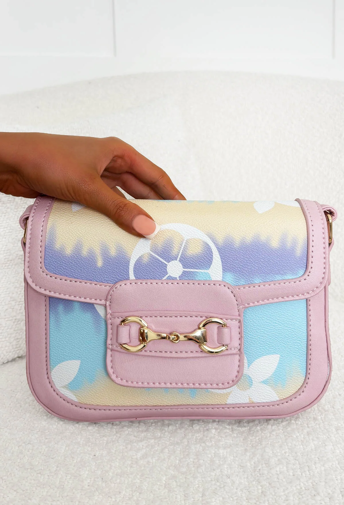 Splash Of Glam Multi Pastel Printed Bag - Image 2