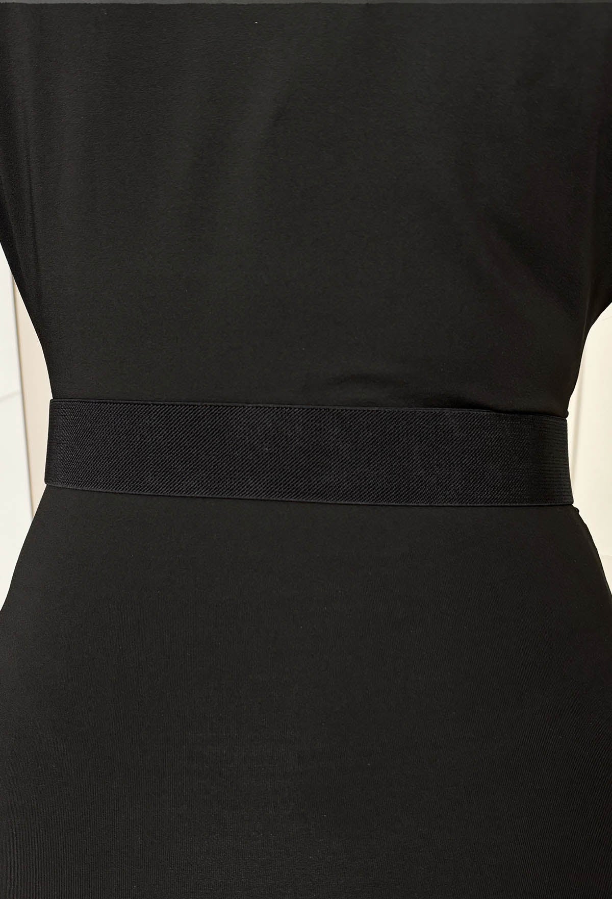 Toxic Touch Black Snake Detail Elasticated Belt - Image 2
