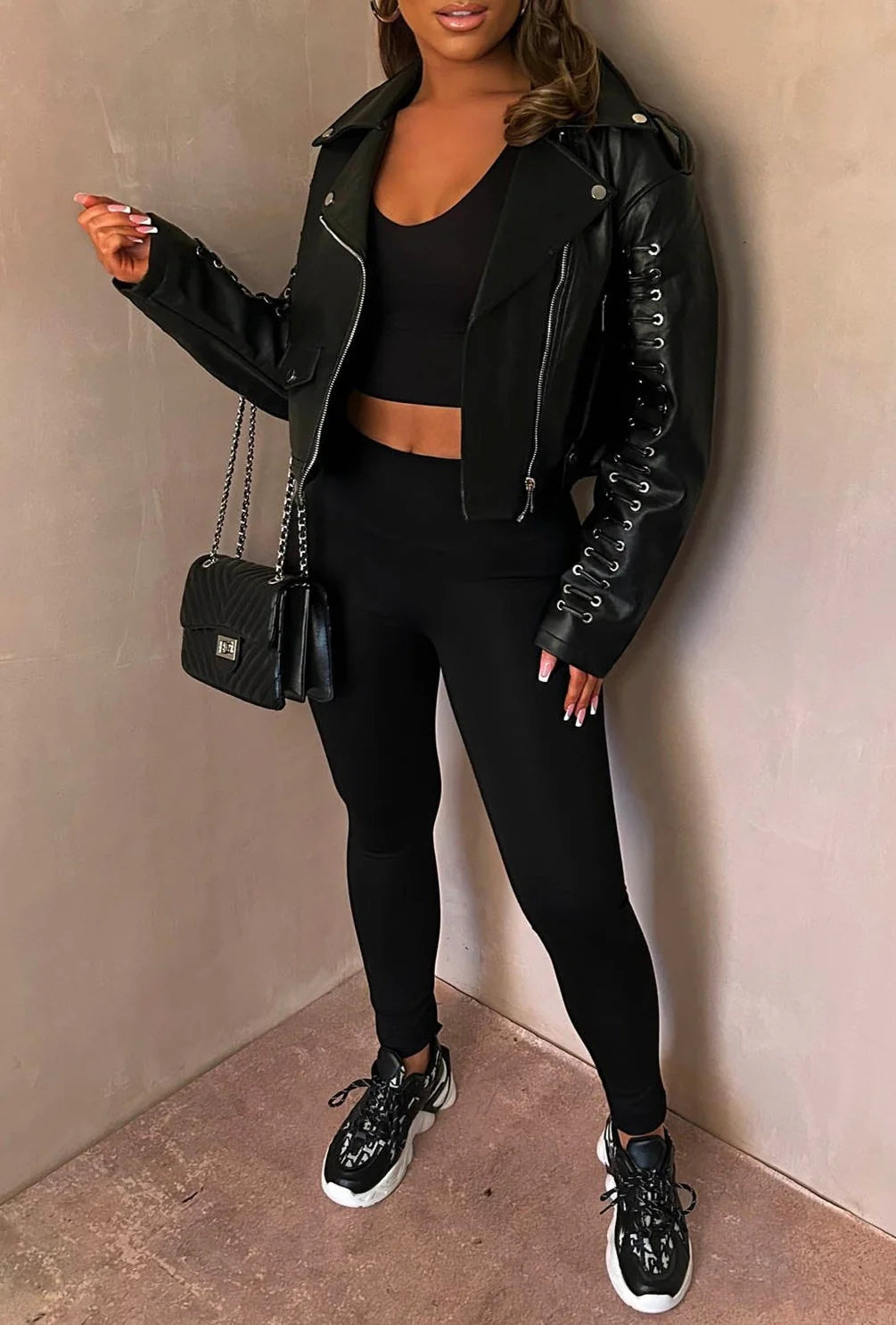 Ultimate Escape Black Ultimate Stretch High Waisted Leggings - Image 3